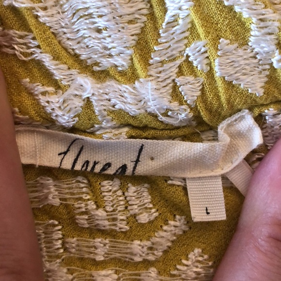 One sleeve embroidered top (Anthropologie) - Picture 3 of 3